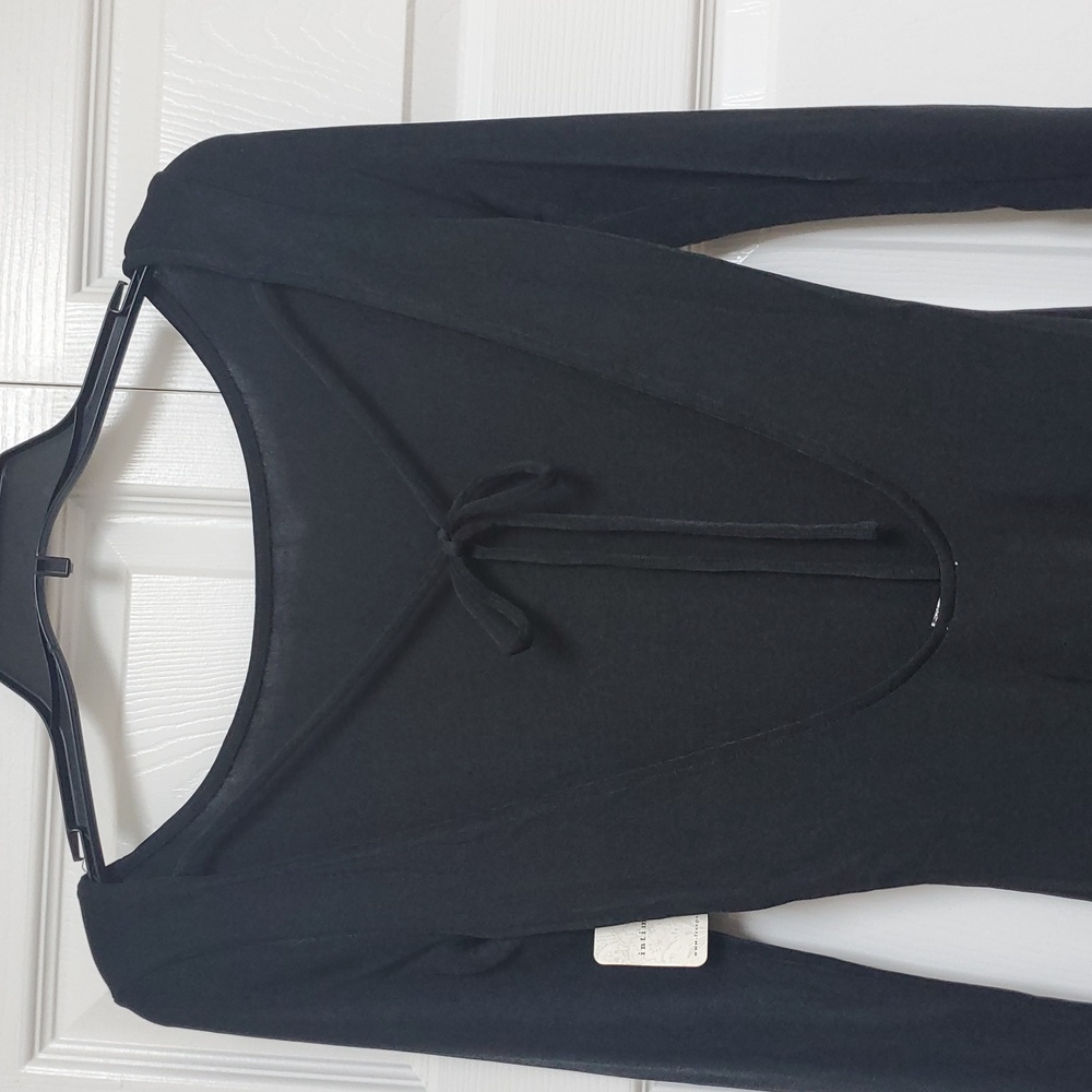 Free People Call Me Later Mini Dress/Black - Picture 8 of 15